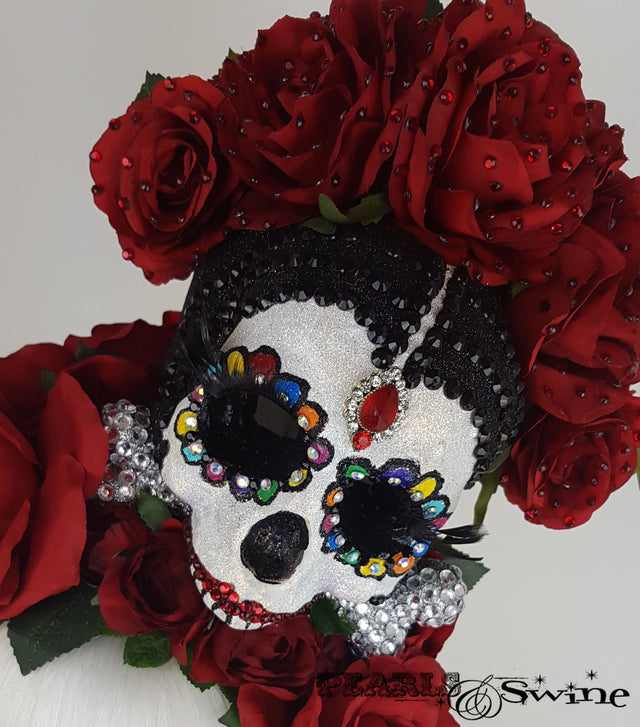 Day of the Dead Sugar Skull Hat "The Unforgotten"