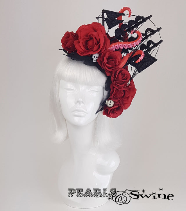 kraken octopus tentacle ship headdress