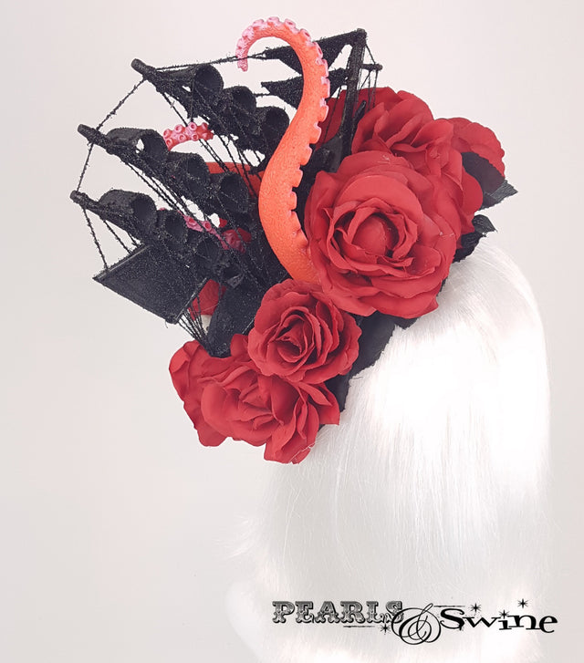 kraken octopus tentacle boat headdress