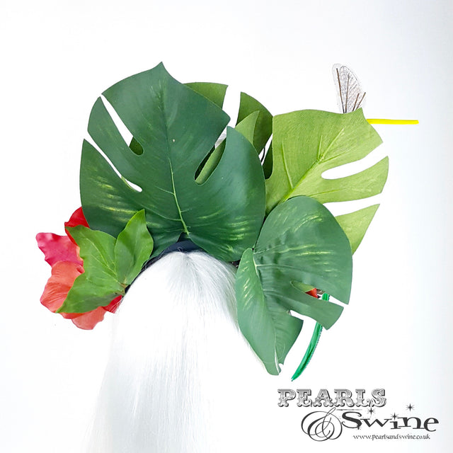 tropical cockatoo parrot hat