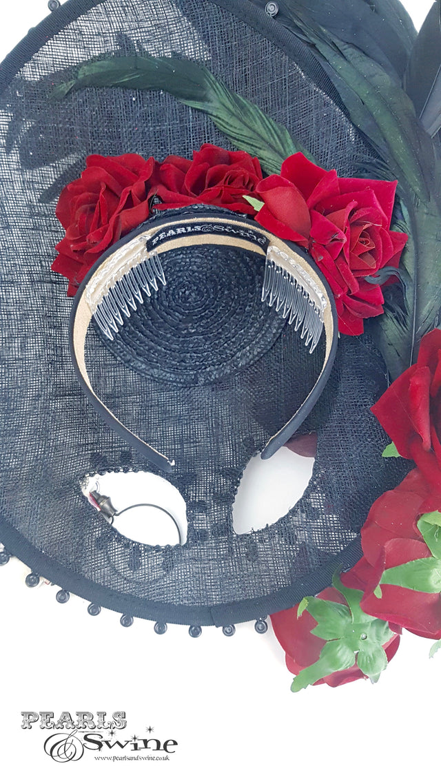 crystal hat British milliner