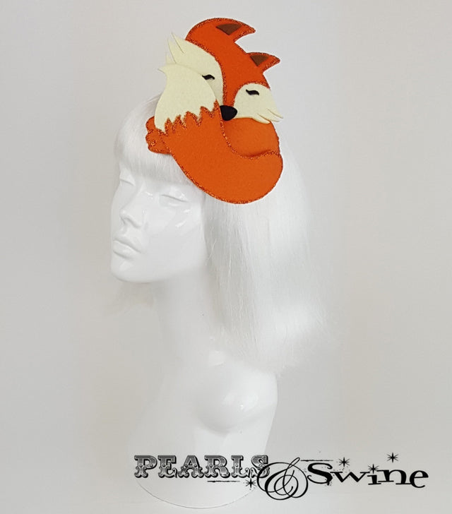 Sleeping Fox Fascinator UK