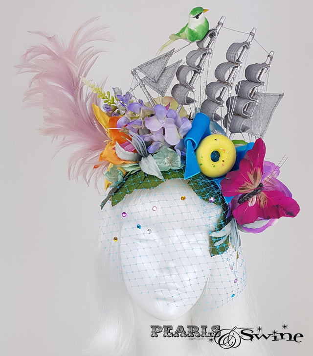 Marie Antoinette Ship Headdress millinery UK