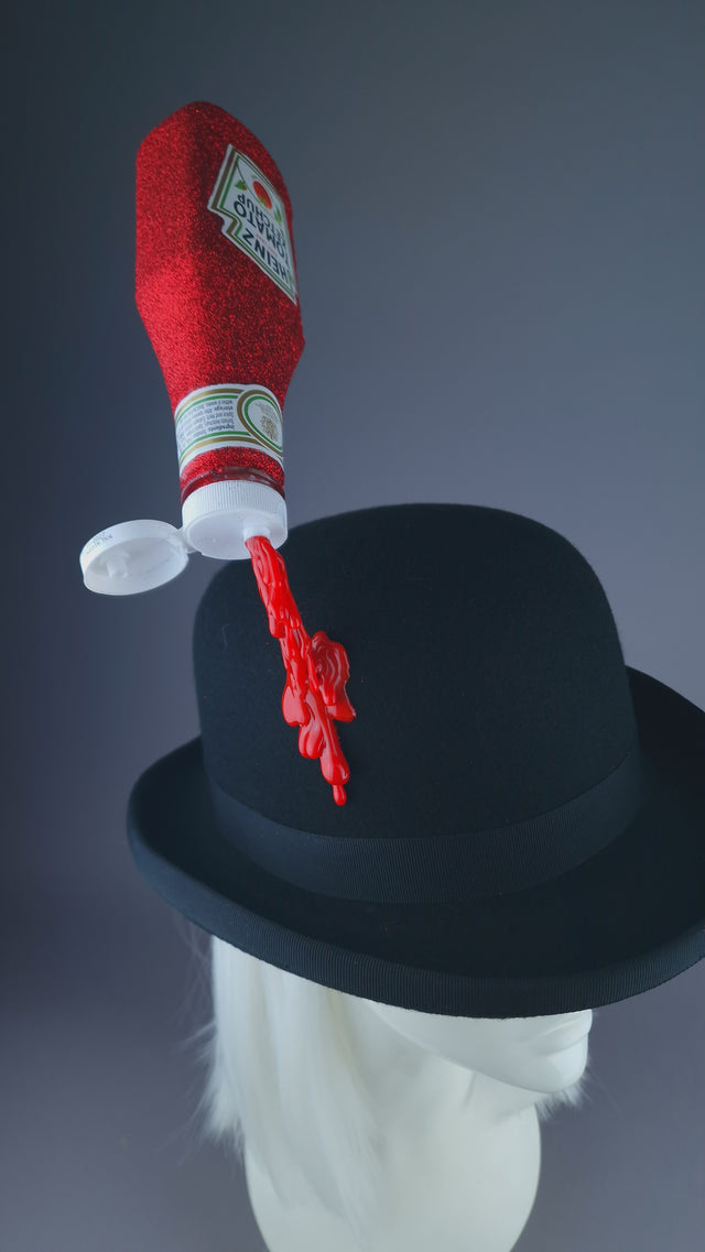 Pearls & Swine: Surreal Tomato Sauce Food Bowler Hat
