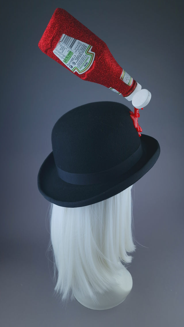 Pearls & Swine: Surreal Tomato Sauce Food Bowler Hat