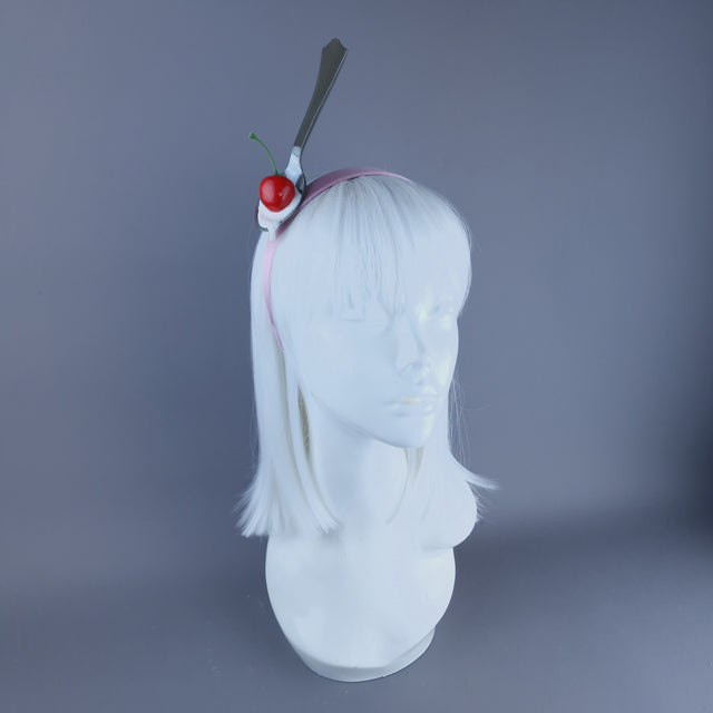 "Dulcinea" Spoon with Cherry & Cream Headpiece