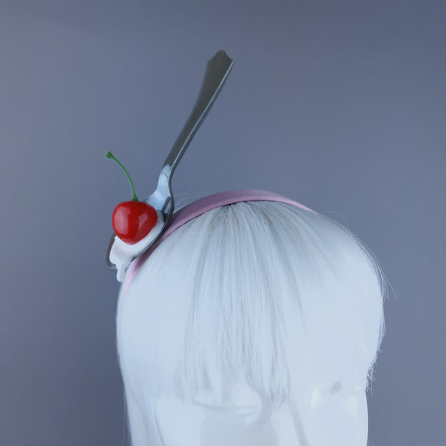"Dulcinea" Spoon with Cherry & Cream Headpiece