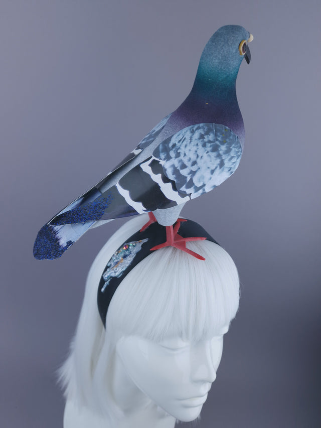 "Wabi-Sabi" Whimsical Large Pigeon Poop Headband