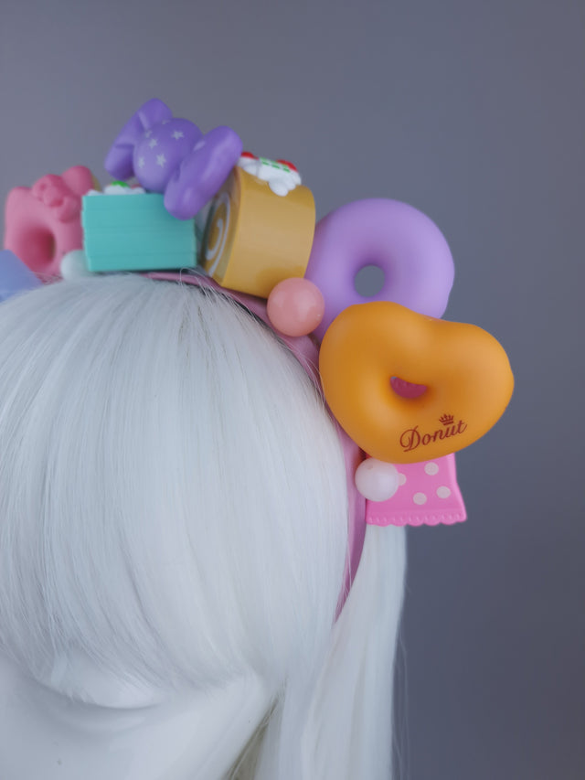 Colourful Cake Headpiece