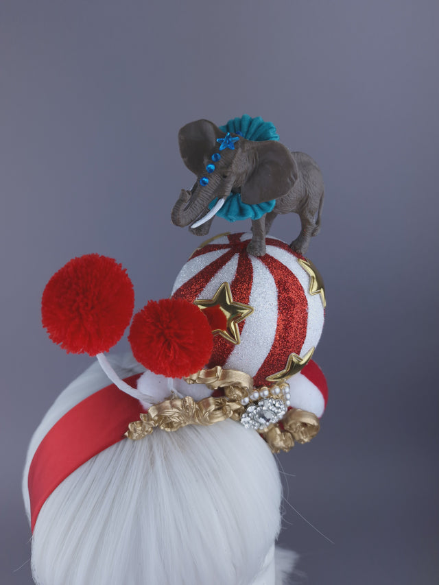 "Step Right Up!" Circus Elephant Headdress