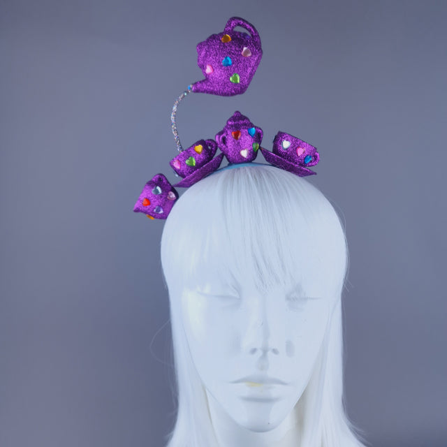 "Par-tea" Glitter Teapot & Teacup Headdress