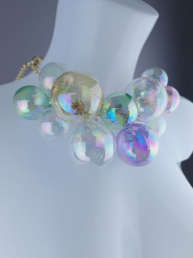 Colourful Bubble Necklace Jewellery