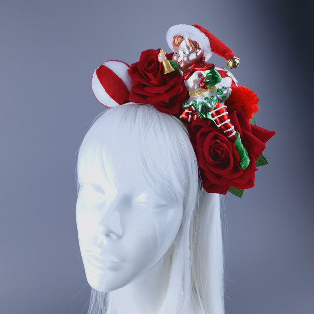 Elf & Roses Xmas Headdress