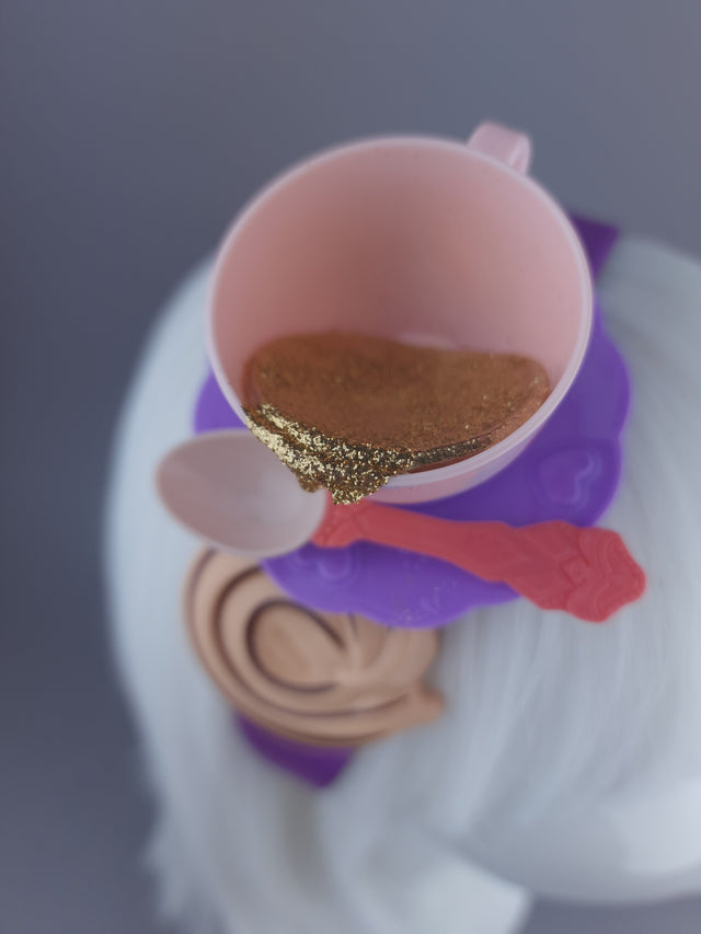 Colourful Tea & Biscuit Headpiece