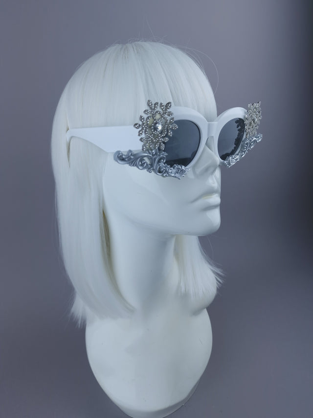 "Snowflake" Filigree Sunglasses