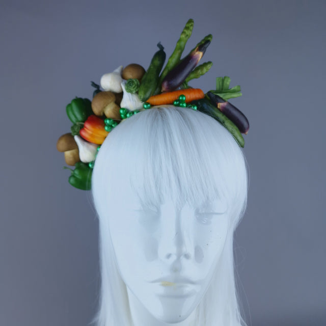 "Demeter" Vegetable Headdress