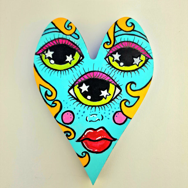 Bink Neptune: Original Face Painting "3rd Eye"