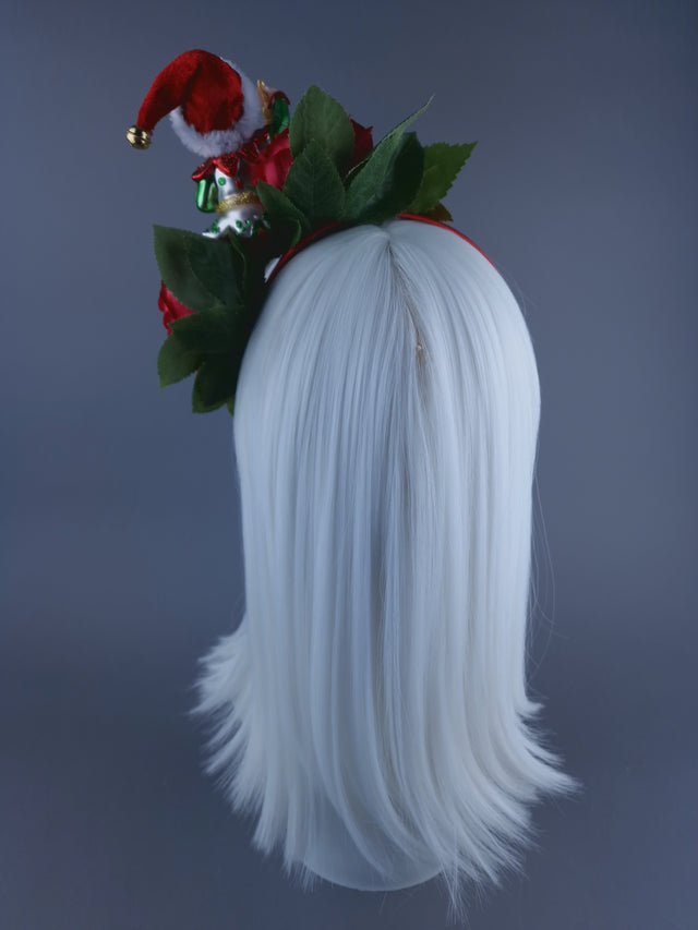 Elf & Roses Xmas Headdress