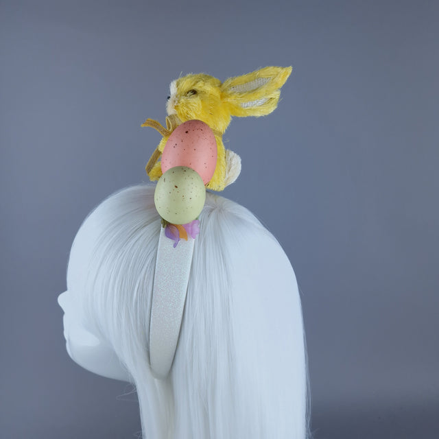 "Easter Bun-net" Yellow Bunny Rabbit Headdress