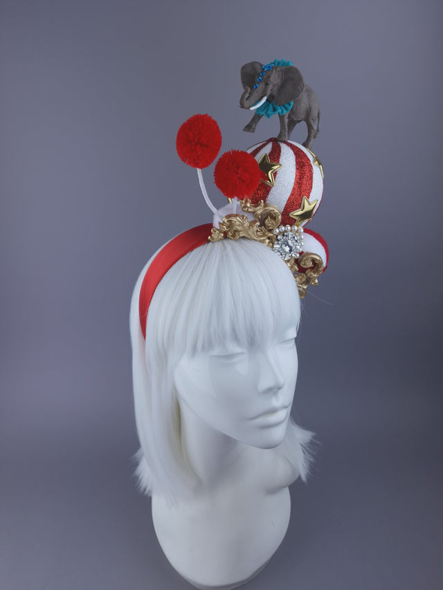 "Step Right Up!" Circus Elephant Headdress