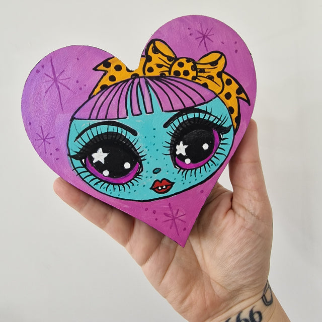 Bink Neptune: Original Face Painting "Popple"
