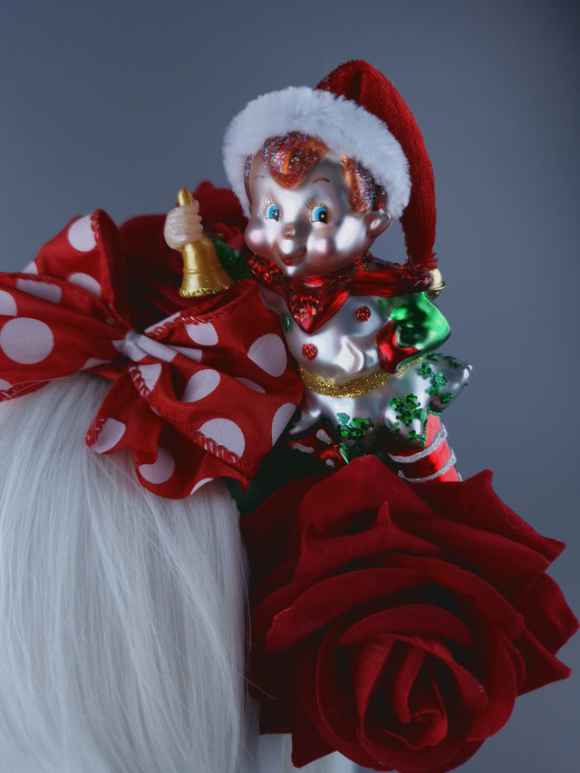 Elf & Roses Xmas Headdress