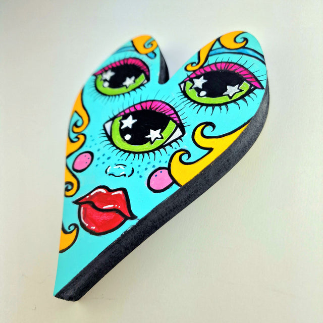 Bink Neptune: Original Face Painting "3rd Eye"