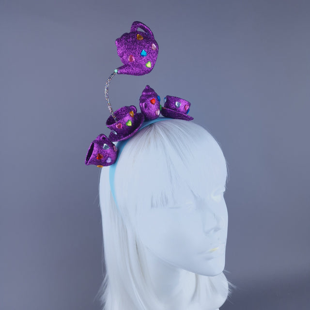 "Par-tea" Glitter Teapot & Teacup Headdress