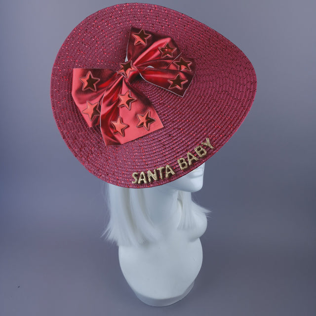"Santa Baby" Christmas Hat