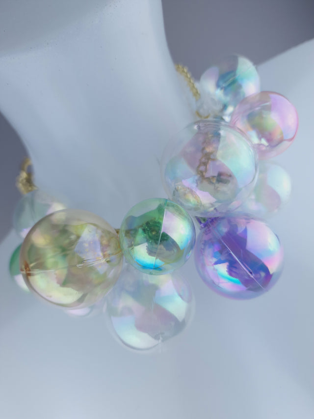Colourful Bubble Necklace Jewellery