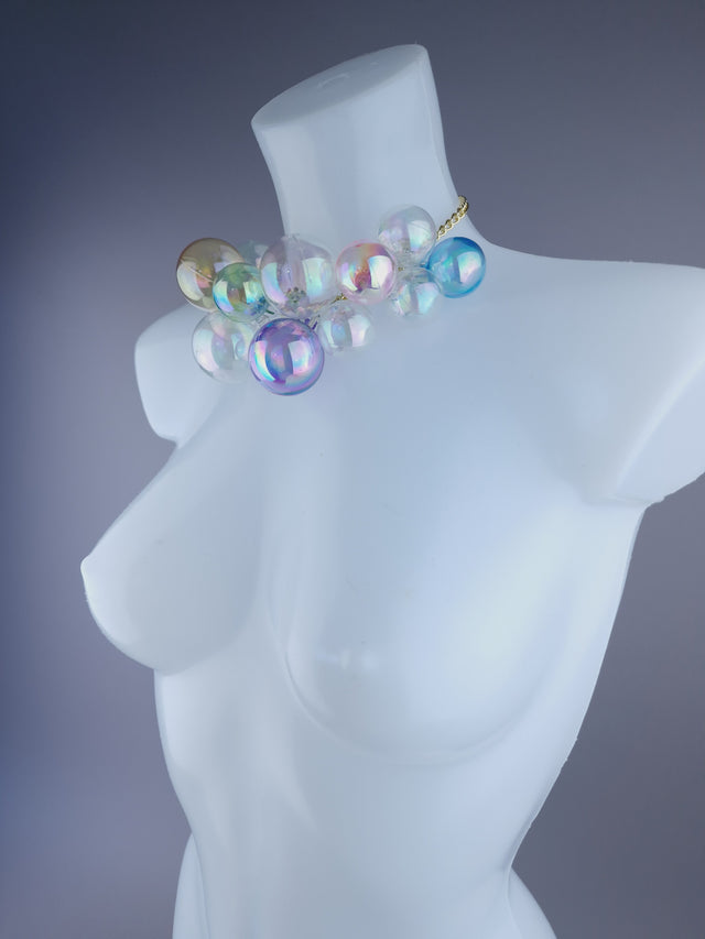 Colourful Bubble Necklace Jewellery