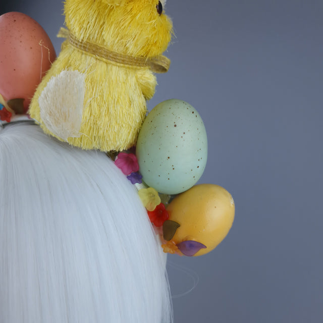 "Easter Bun-net" Yellow Bunny Rabbit Headdress