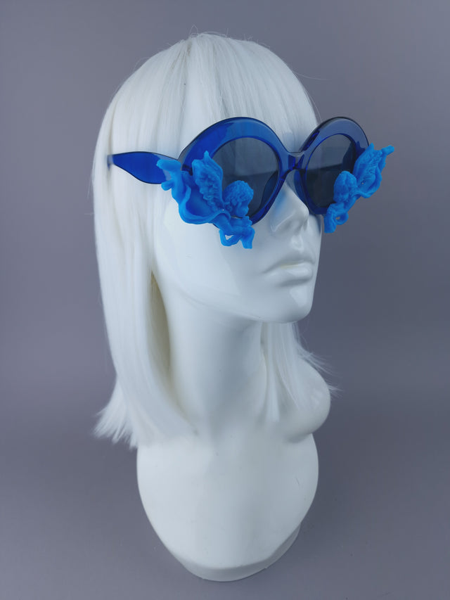 Sample! Blue Cherub Sunglasses