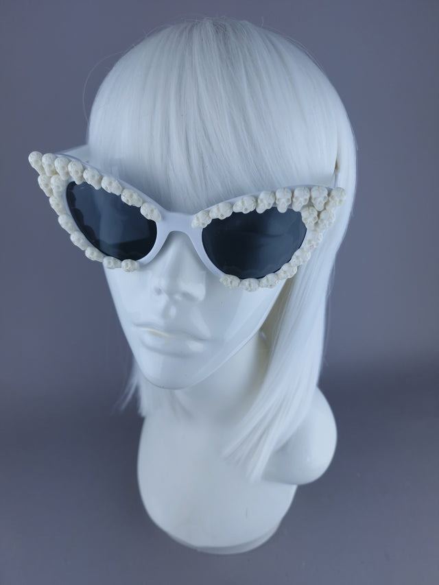 SAMPLE! Skull Cateye Sunglasses