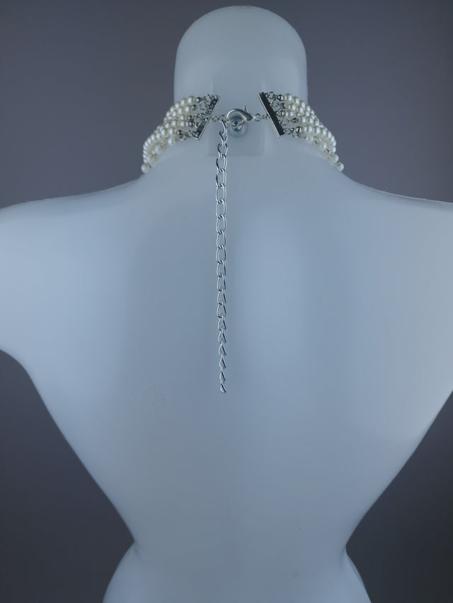 "Rude" A Nery Naughty Pearl Necklace Jewellery