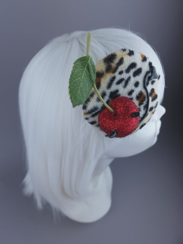 Cherry Devil Mini Fascinator