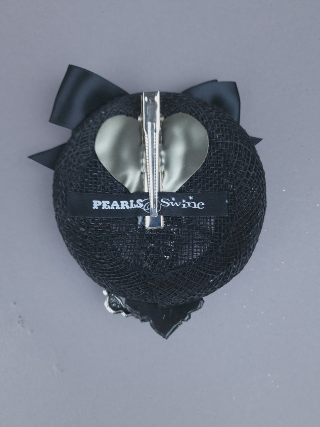 Scorpion, Filigree & Bow Mini Fascinator