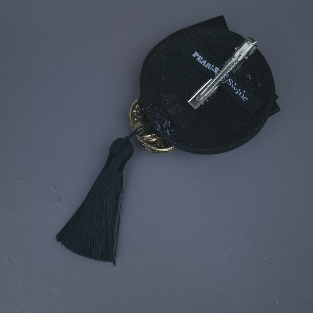 "Tune" Violin, Tassel & Bow Mini Fascinator