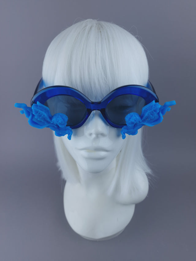 Sample! Blue Cherub Sunglasses