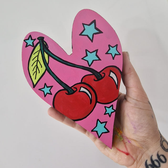 Bink Neptune: Original Cherry Painting "CherrieS"