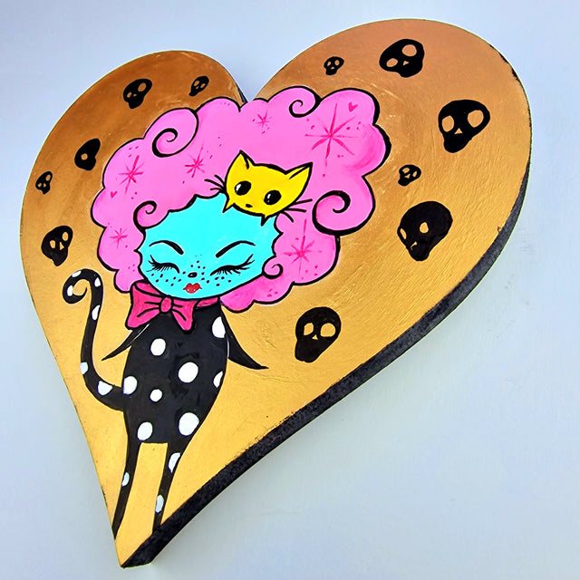 Bink Neptune: Original Painting "Pussy Kat"