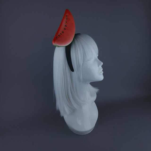 "Noone Is Free Until We All Are Free" Watermelon Headdress (Charity)