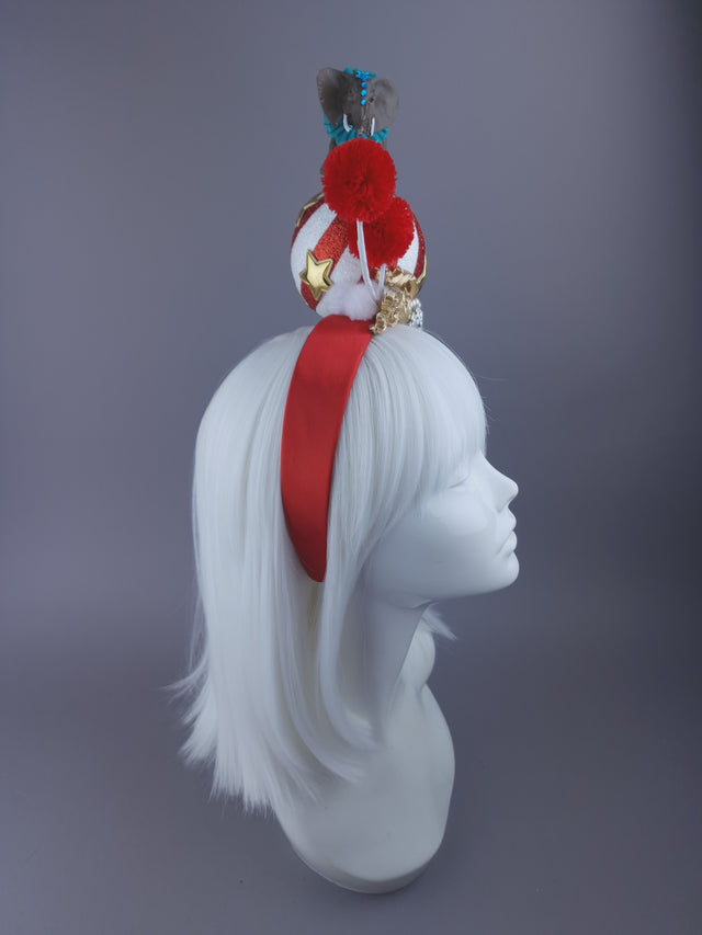 "Step Right Up!" Circus Elephant Headdress