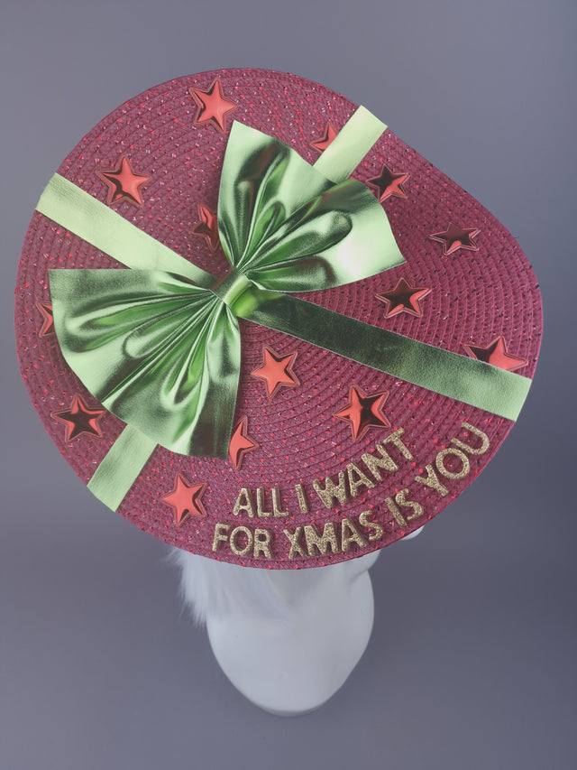 "All I Want For Xmas" Christmas Hat