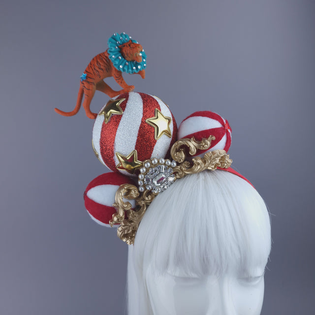 "Step Right Up!" Circus Tiger Headdress