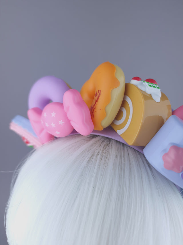 Colourful Cake Headpiece