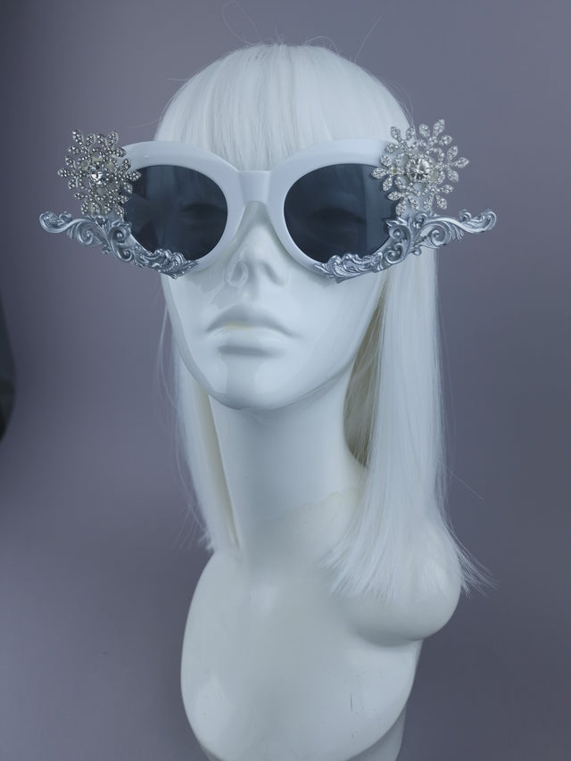 "Snowflake" Filigree Sunglasses