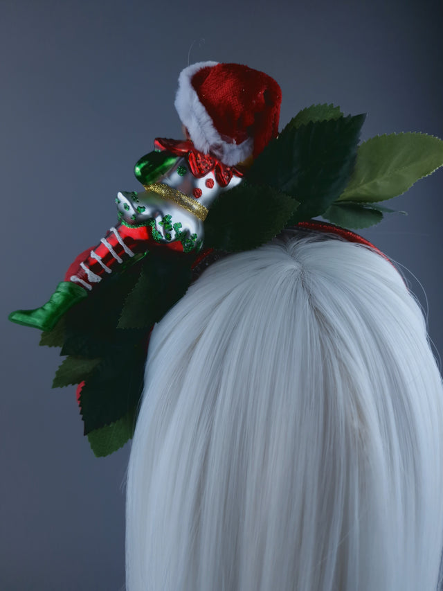 Elf & Roses Xmas Headdress