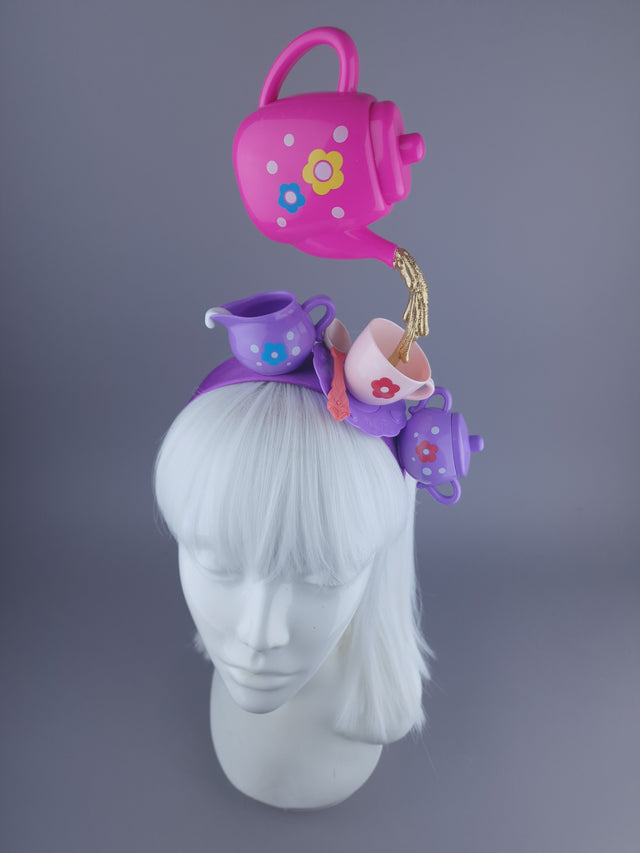 Colourful Teapot Pouring Headpiece