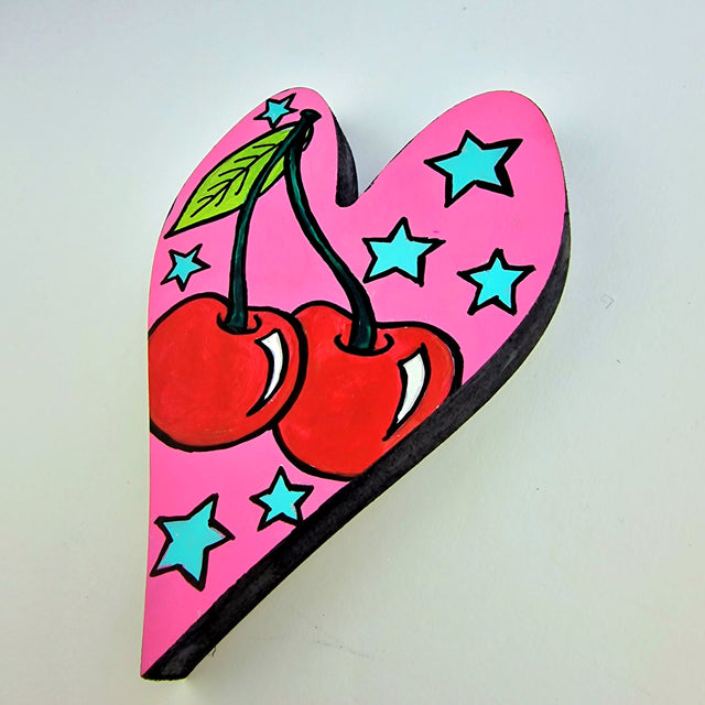 Bink Neptune: Original Cherry Painting "CherrieS"